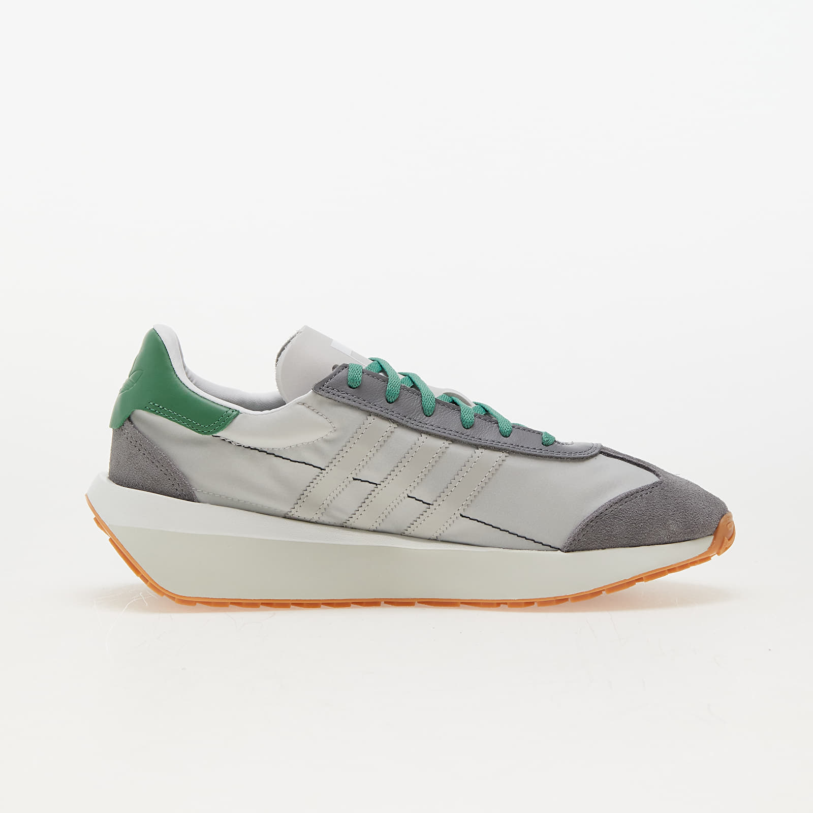 Männer adidas Country XLG Grey One/ Preloveded Green/ Ftw White