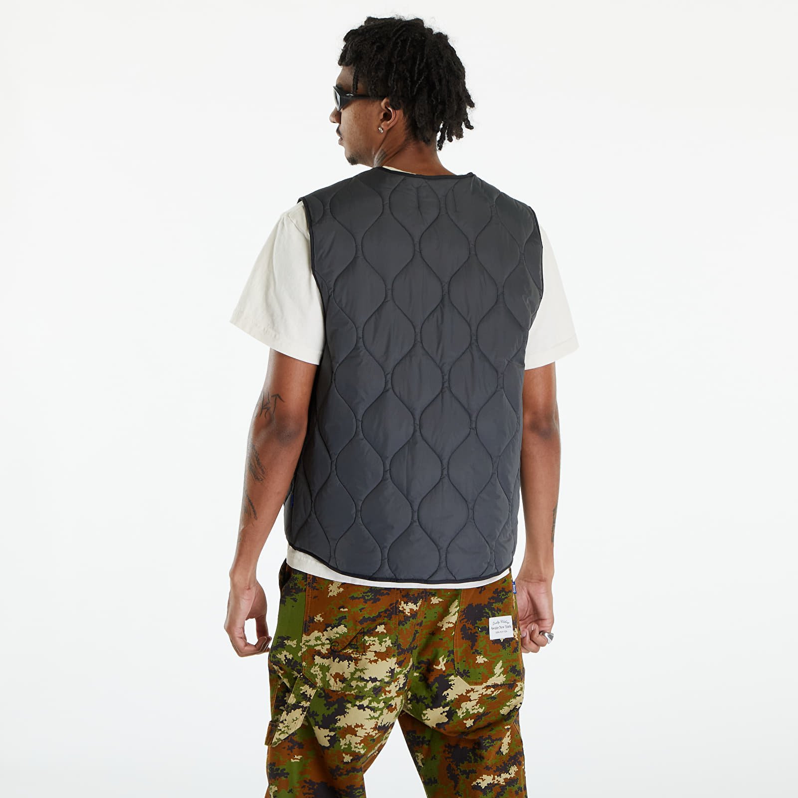 Γιλέκα Awake NY Quilted Vest Charcoal