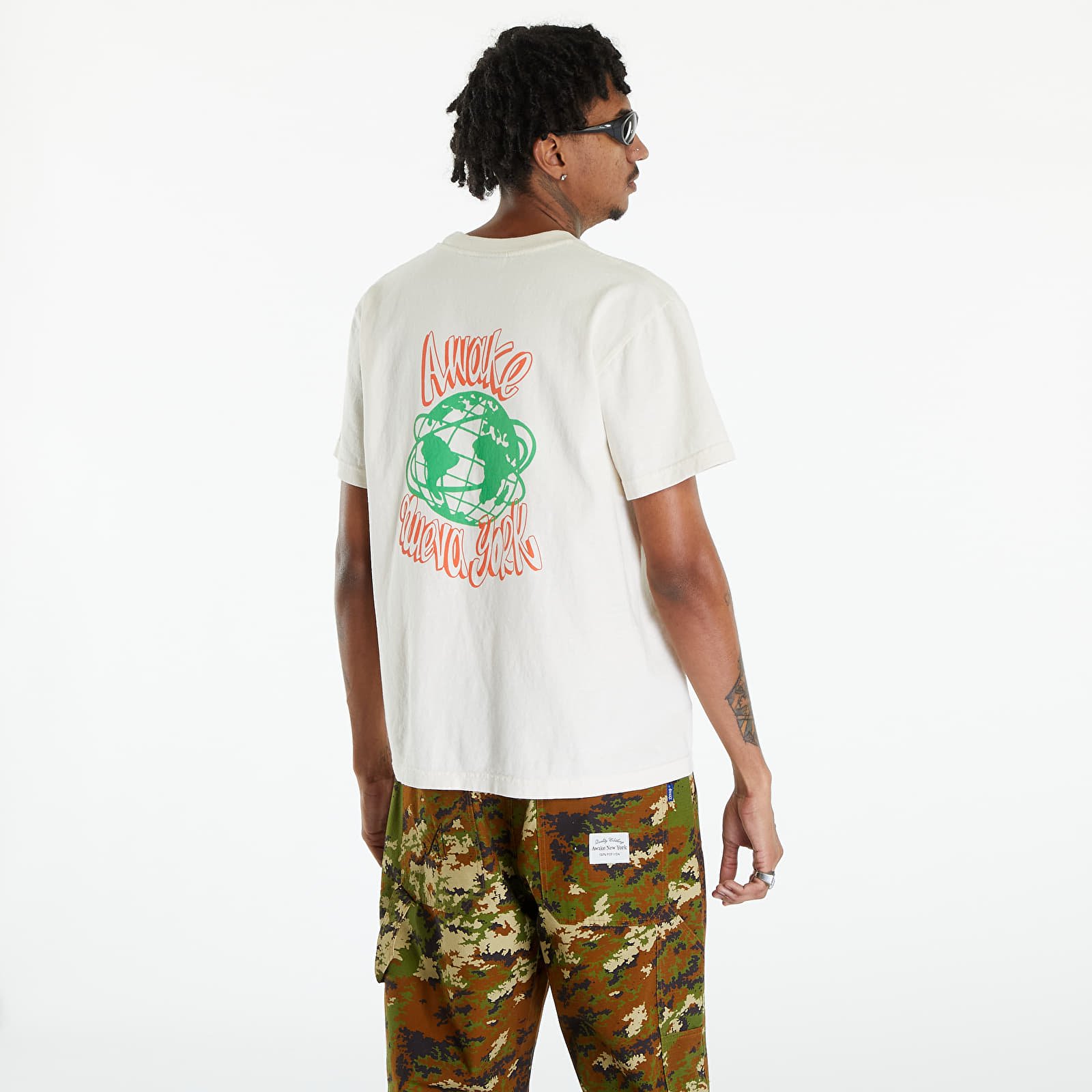 T-shirts Awake NY Crawford Tee Off White