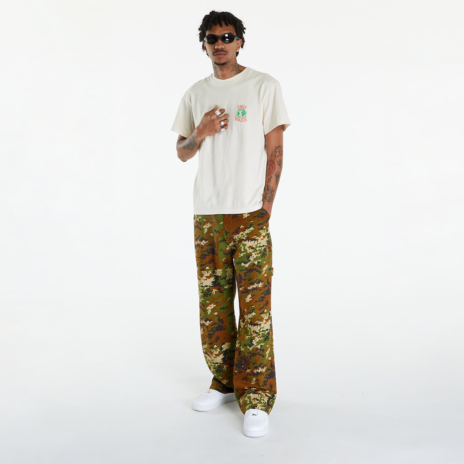 T-shirts Awake NY Crawford Tee Off White