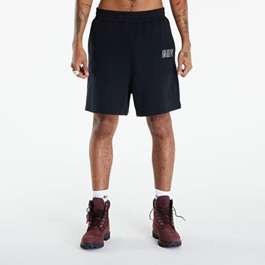 Shortsit Awake NY Spire Logo Embroidered Sweatshort Black