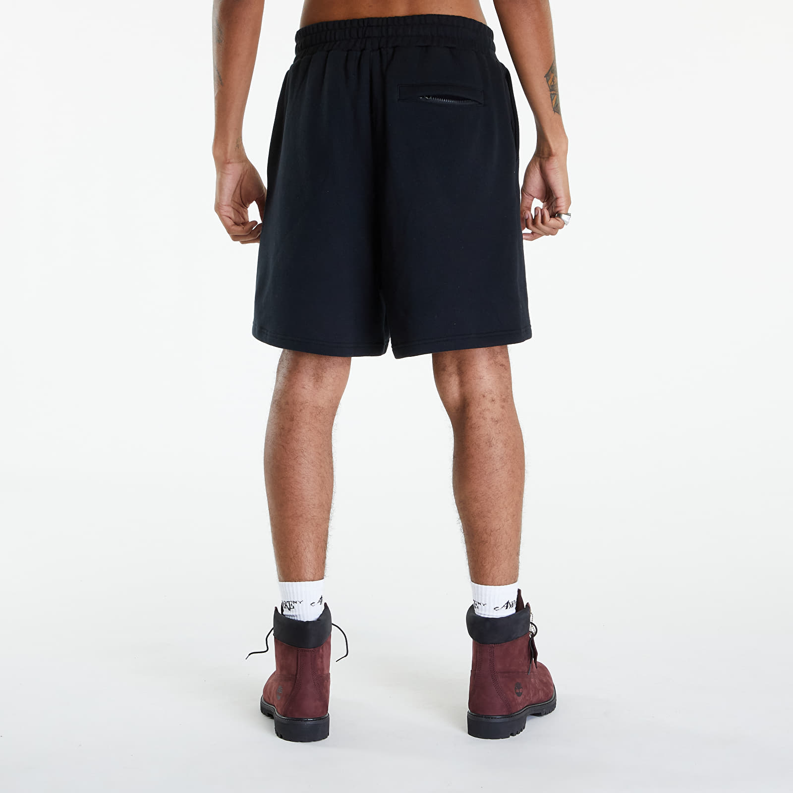 Szorty Awake NY Spire Logo Embroidered Sweatshort Black