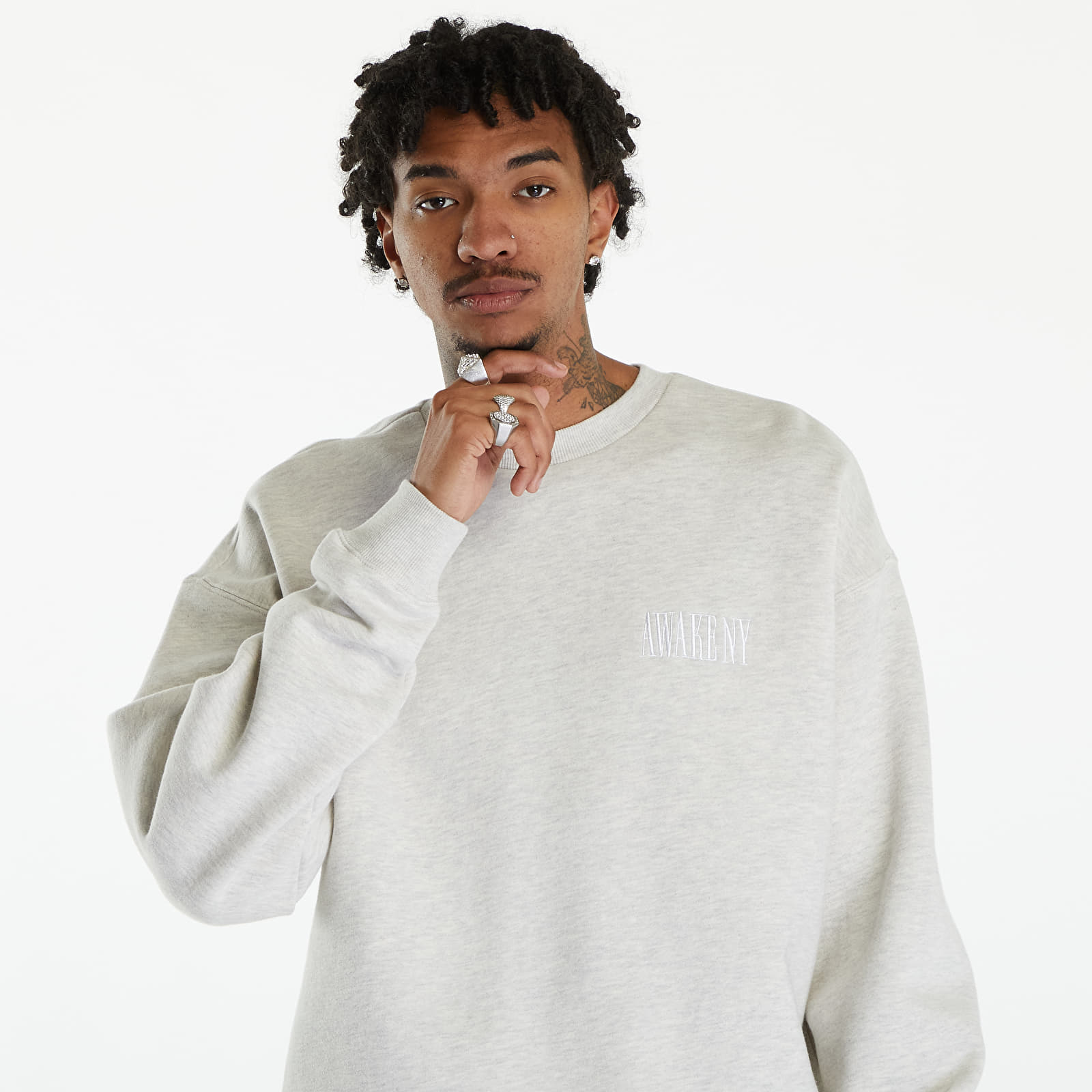 Hanorace Awake NY Awake Crewneck Grey