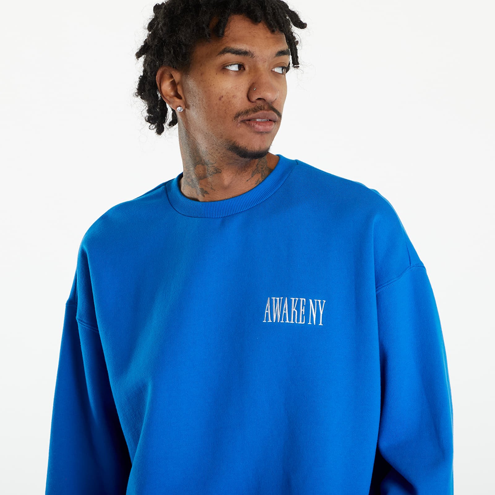 Hoodies and sweatshirts  Awake NY Awake Crewneck Blue