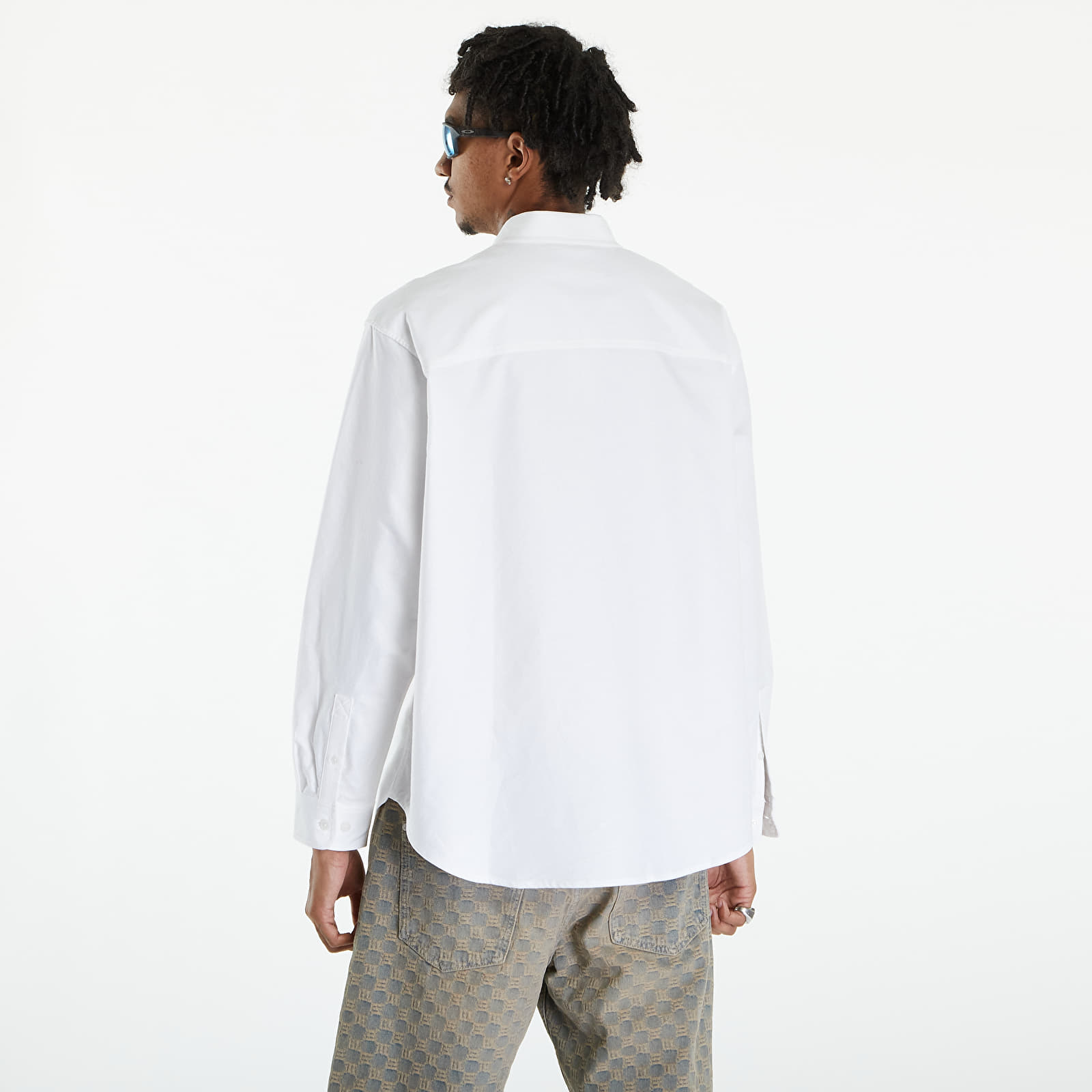Camice Awake NY Embroidered Oxford Shirt White