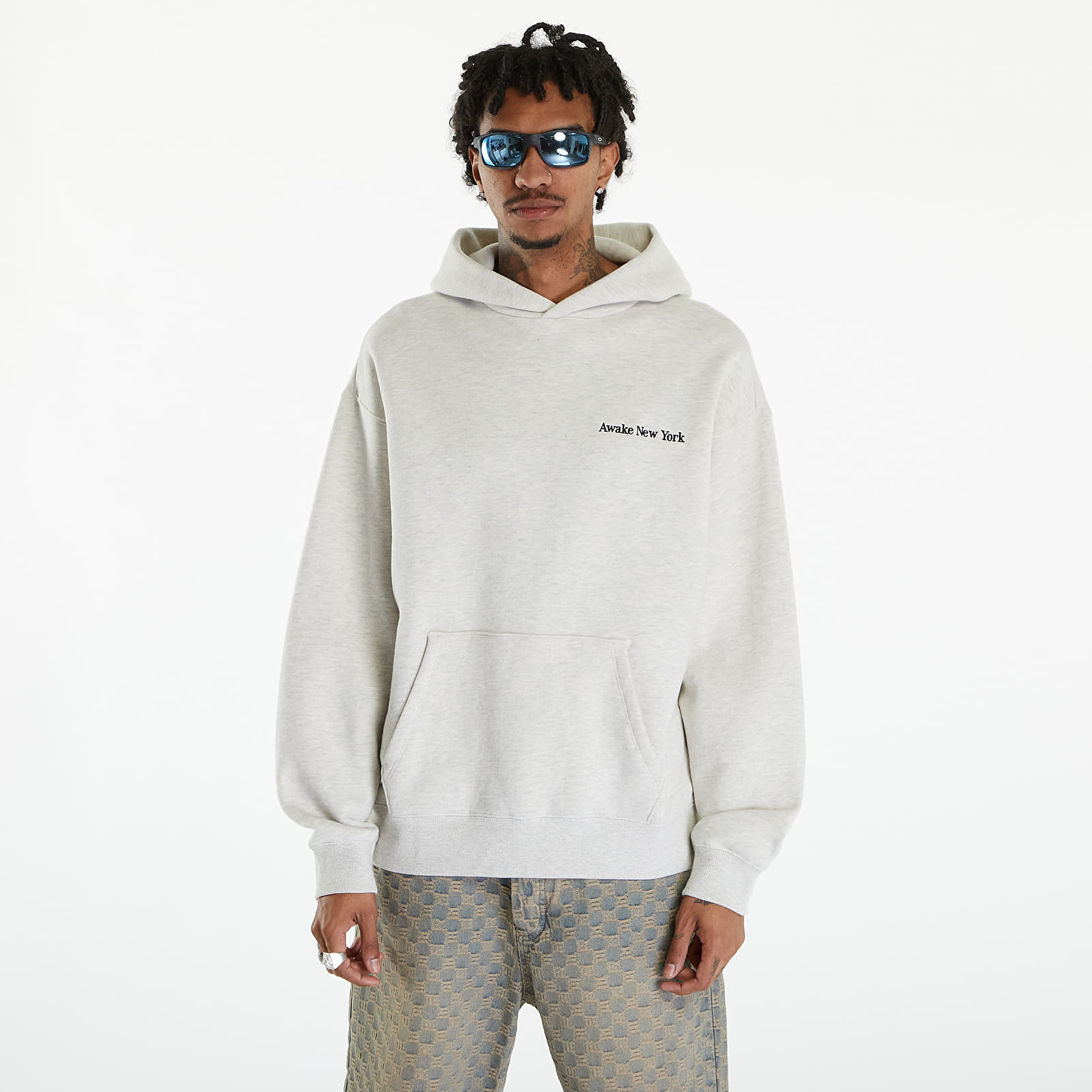 Hoodies and sweatshirts Awake NY Serif Logo Embroidered