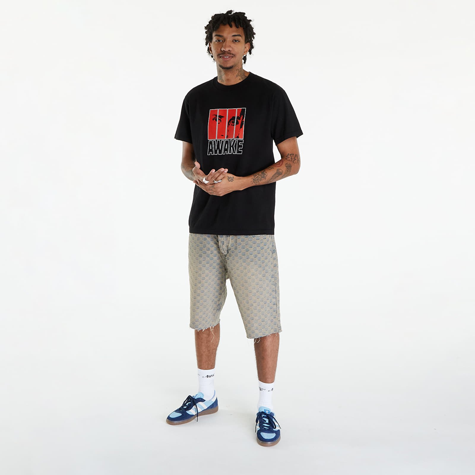 Koszulki Awake NY Vegas T-Shirt Black