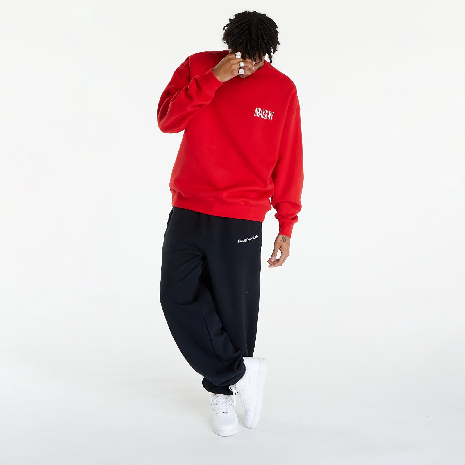 Hoodies and sweatshirts  Awake NY Awake Crewneck Red