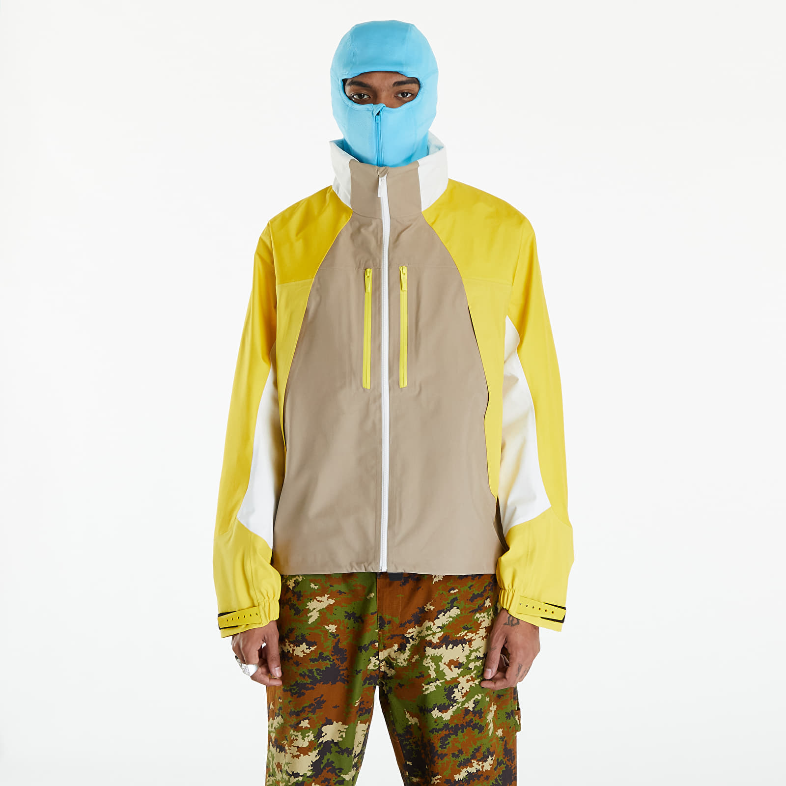 Nike x NOCTA x L’ART DE L’AUTOMOBILE NRG Tech Men's Hooded Jacket Khaki/ Vivid Sulfur/ Sail/ Baltic Blue
