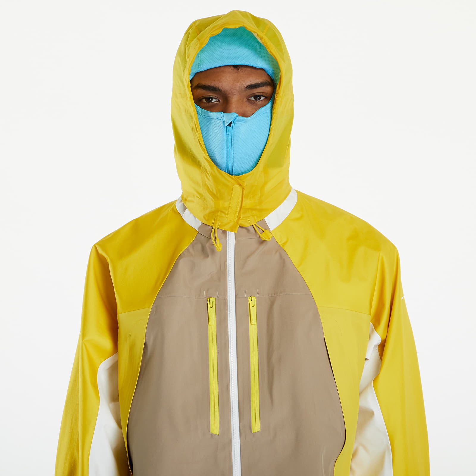 Μπουφάν Nike x NOCTA x L’ART DE L’AUTOMOBILE NRG Tech Men's Hooded Jacket Khaki/ Vivid Sulfur/ Sail/ Baltic Blue