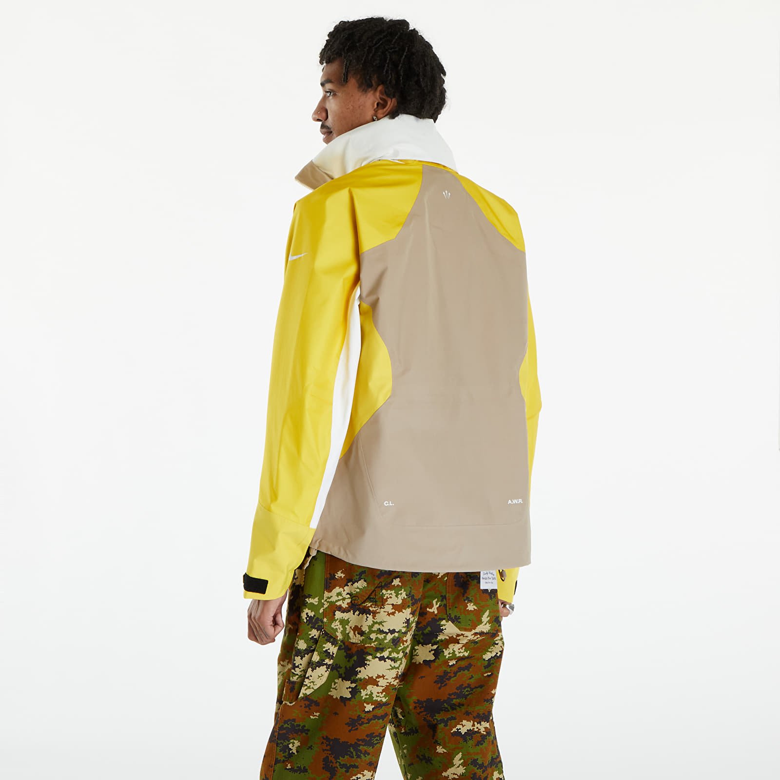 Μπουφάν Nike x NOCTA x L’ART DE L’AUTOMOBILE NRG Tech Men's Hooded Jacket Khaki/ Vivid Sulfur/ Sail/ Baltic Blue