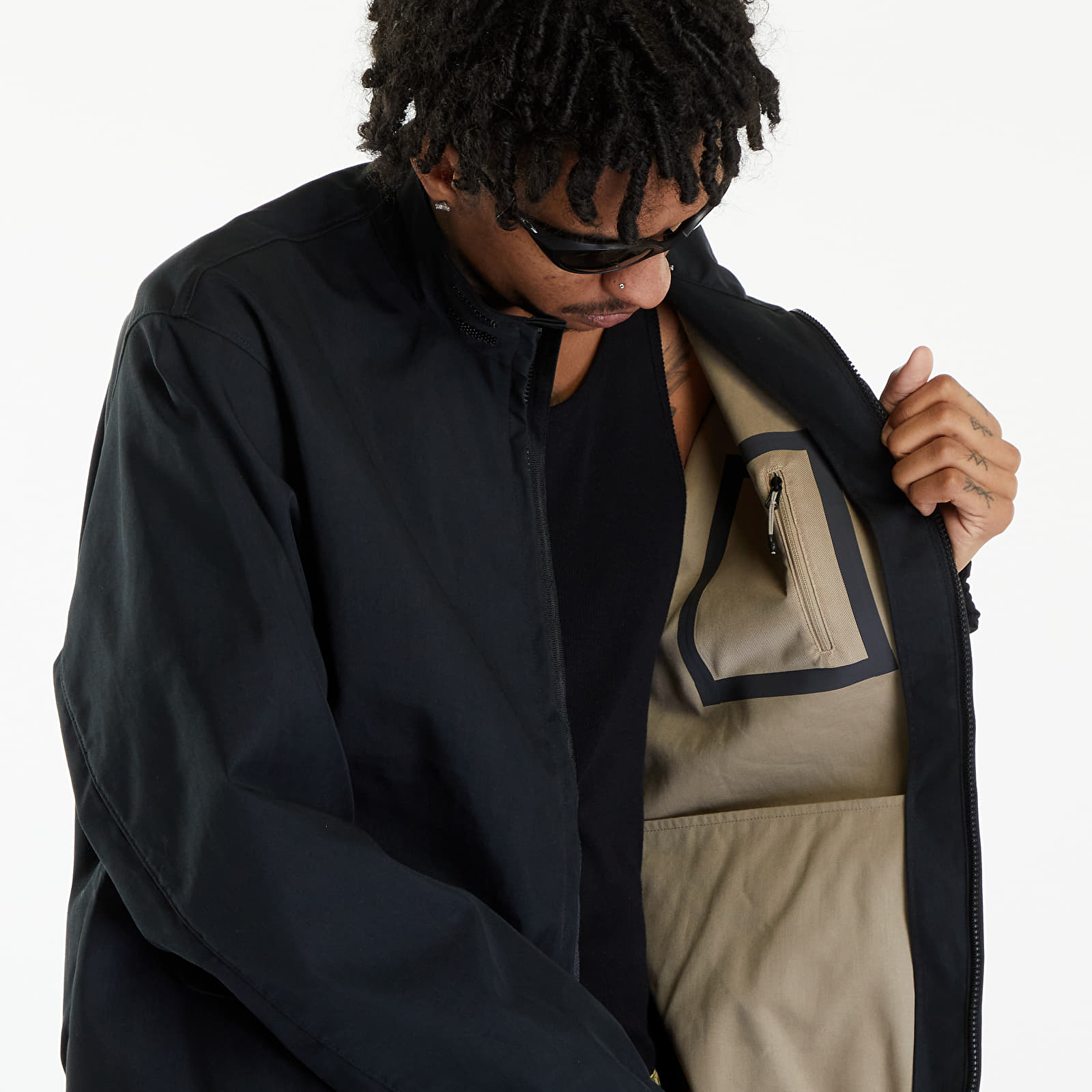 Jackets Nike Sportswear Storm-FIT Tech Pack Men's Cotton Jacket Black/ Khaki/ Anthracite/ Black