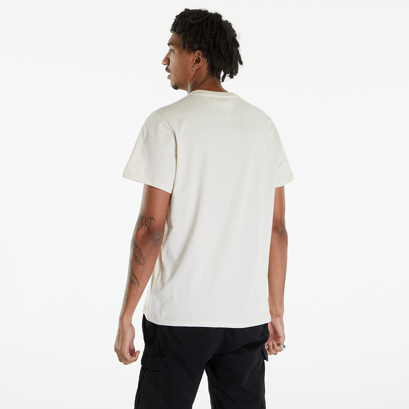 Majice T-shirt Tommy Jeans Slim Jersey T-Shirt Newsprint