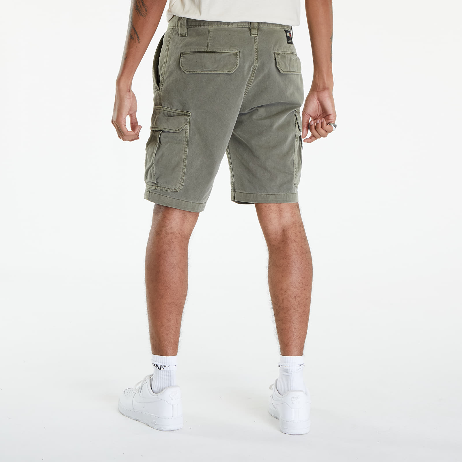 Pantaloncini Tommy Jeans Ethan Cargo Shorts Drab Olive Green