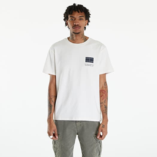 T-shirt Tommy Jeans Printed Flag Logo T-Shirt Ancient White