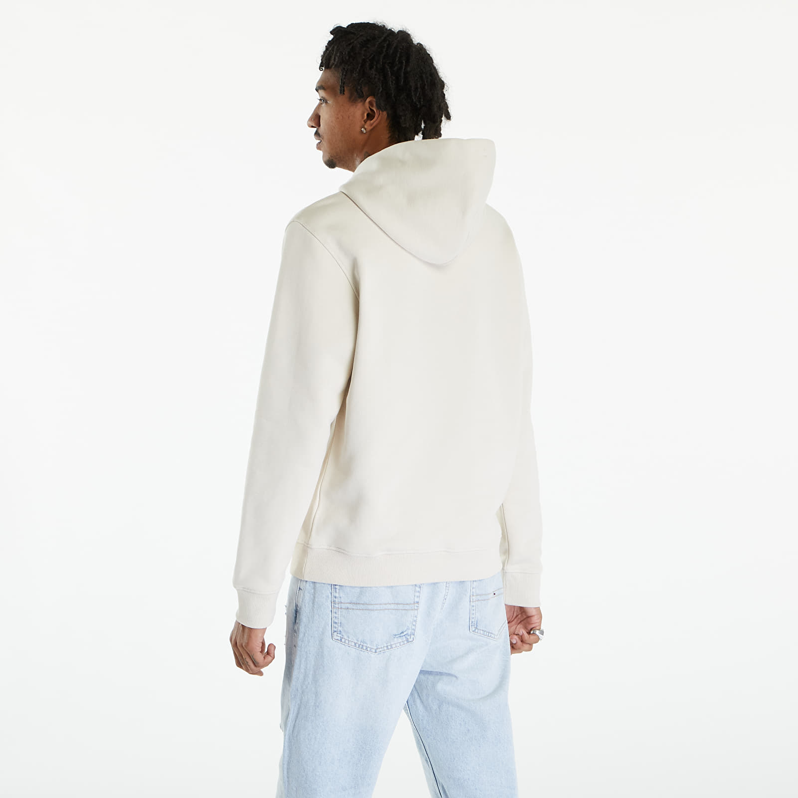 Hoodies and sweatshirts  Tommy Jeans Regular Badge Hoodie Newsprint