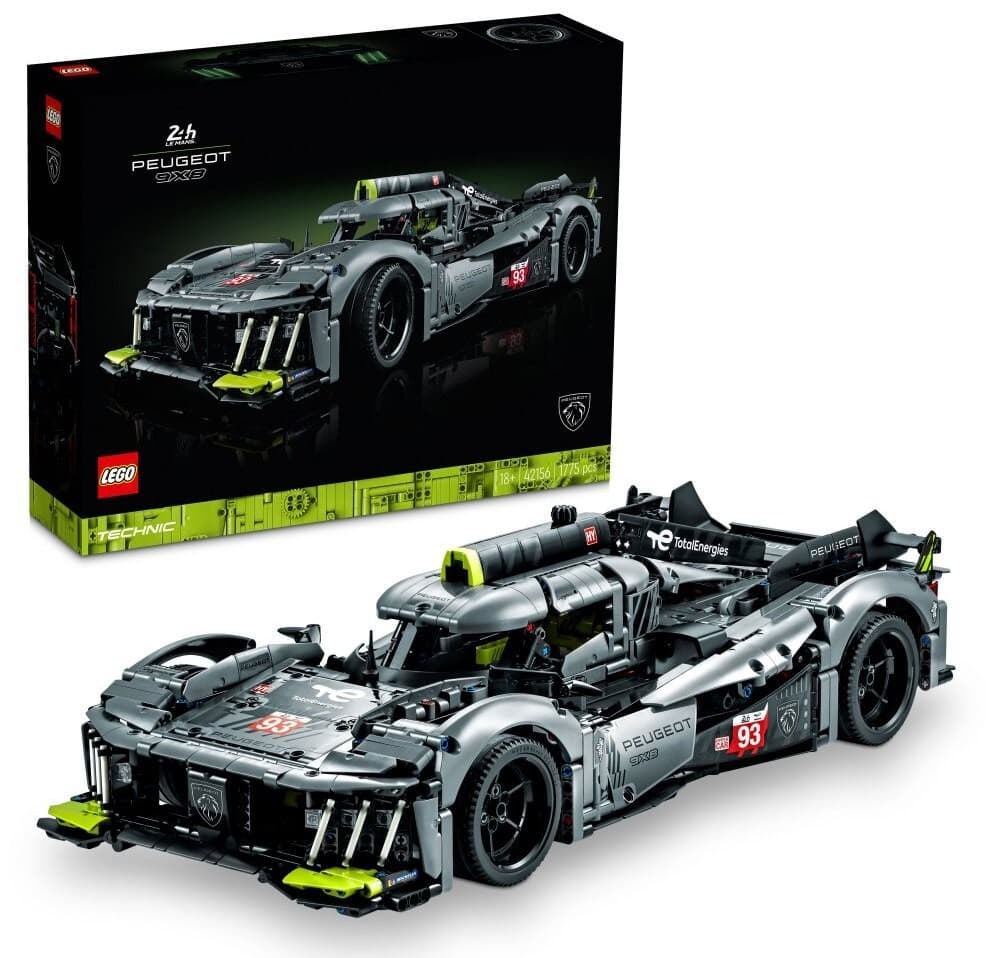 LEGO® kits LEGO® Technic 42156 PEUGEOT 9X8 24H Le Mans Hybrid Hypercar