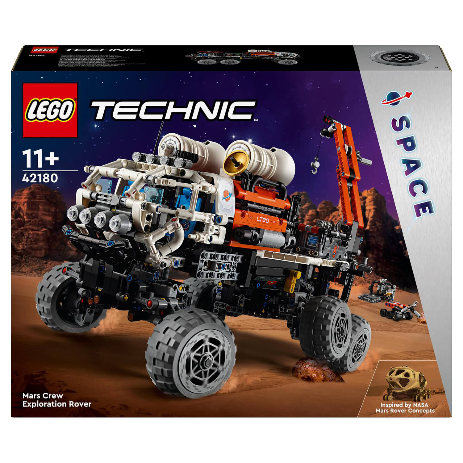 Trusele LEGO® LEGO® Technic 42180 Mars Crew Exploration Rover