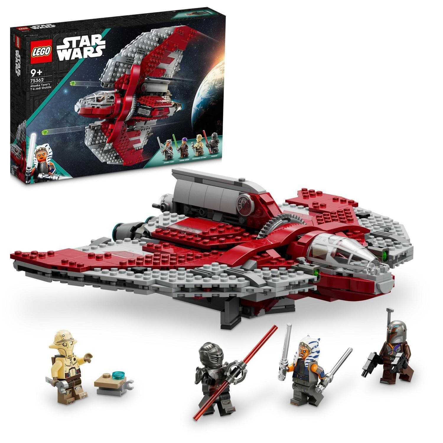 Stavebnice LEGO® LEGO® Star Wars™ 75362 Ahsoka Tano's T-6 Jedi Shuttle