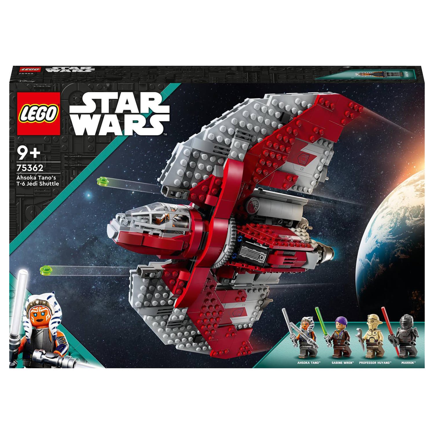 Stavebnice LEGO® LEGO® Star Wars™ 75362 Ahsoka Tano's T-6 Jedi Shuttle
