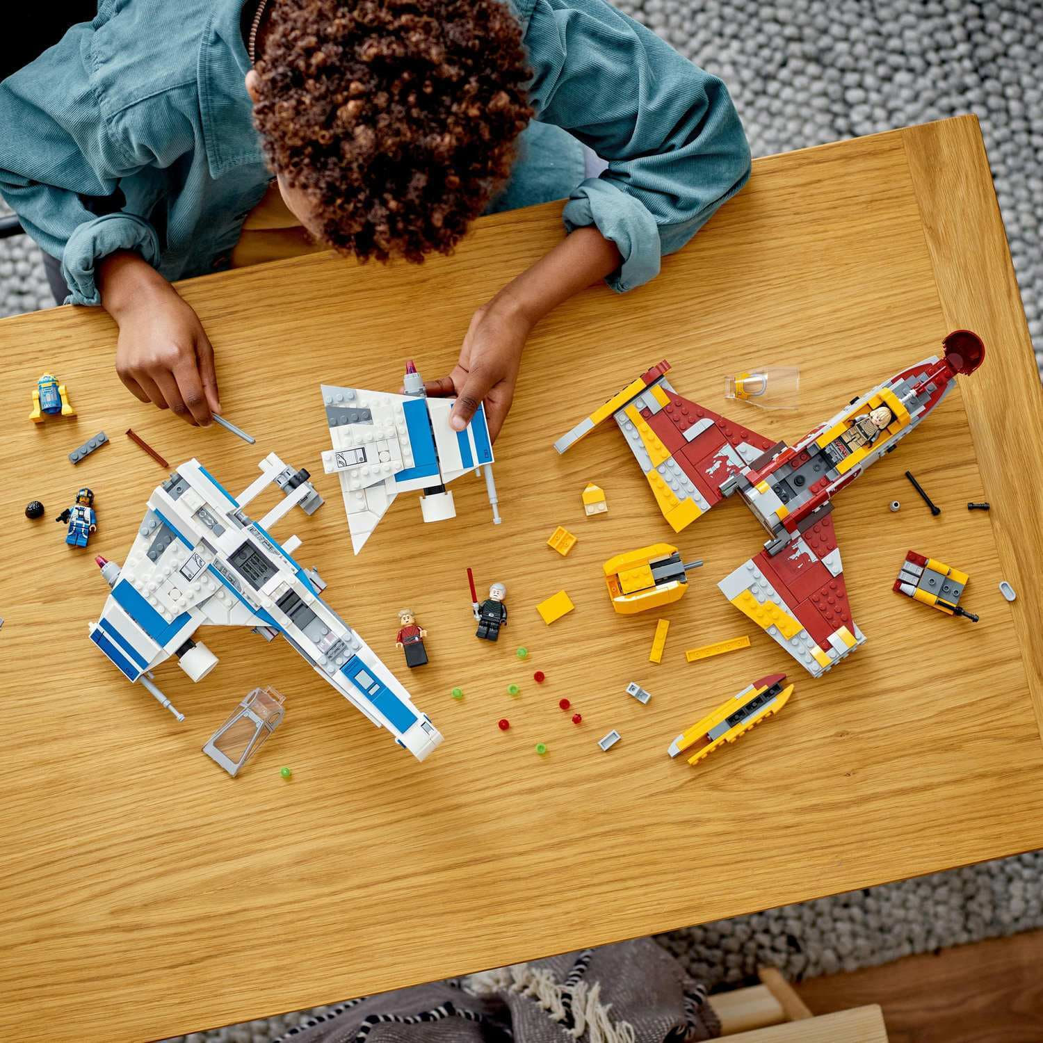 Kits de LEGO® LEGO® Star Wars™ 75364 New Republic E-Wing™ vs. Shin Hati’s Starfighter™