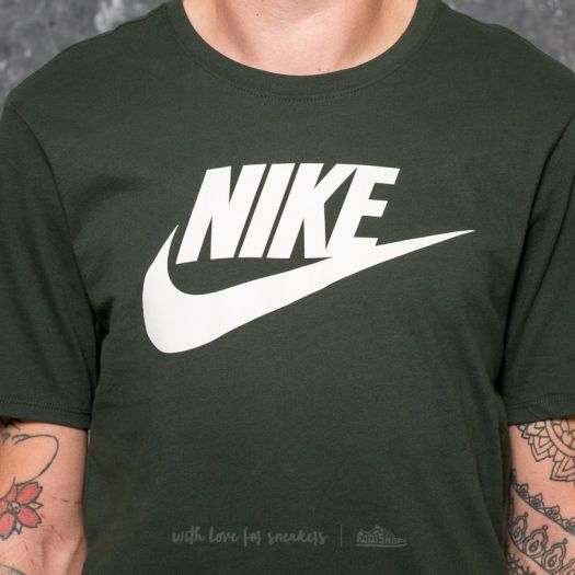 T-shirts Nike Sportswear Icon Futura Tee Dark Green Footshop