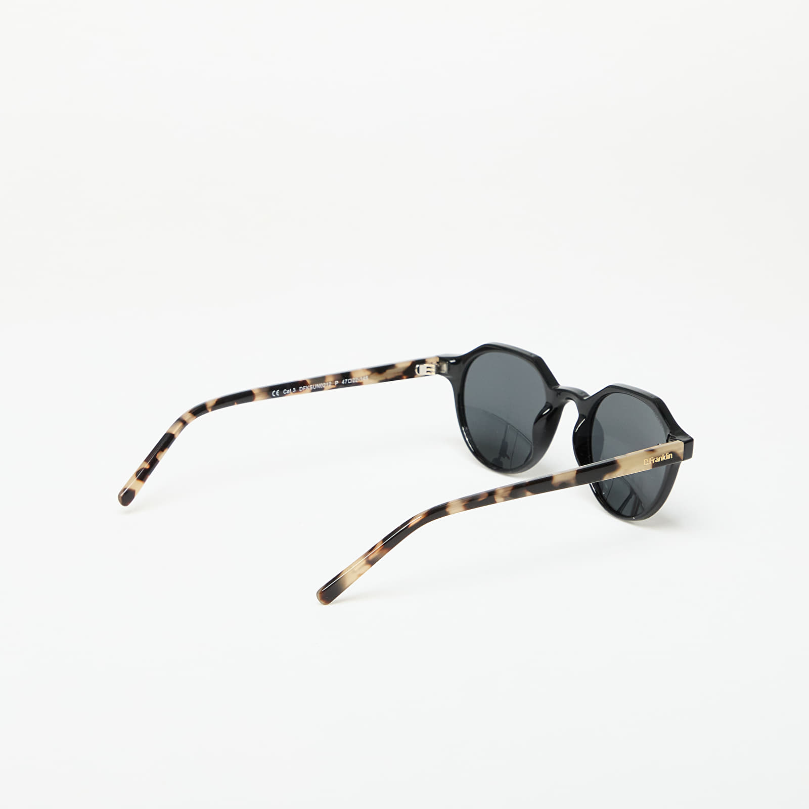 Sluneční brýle D.Franklin Ultra Light S Round Black/ Black