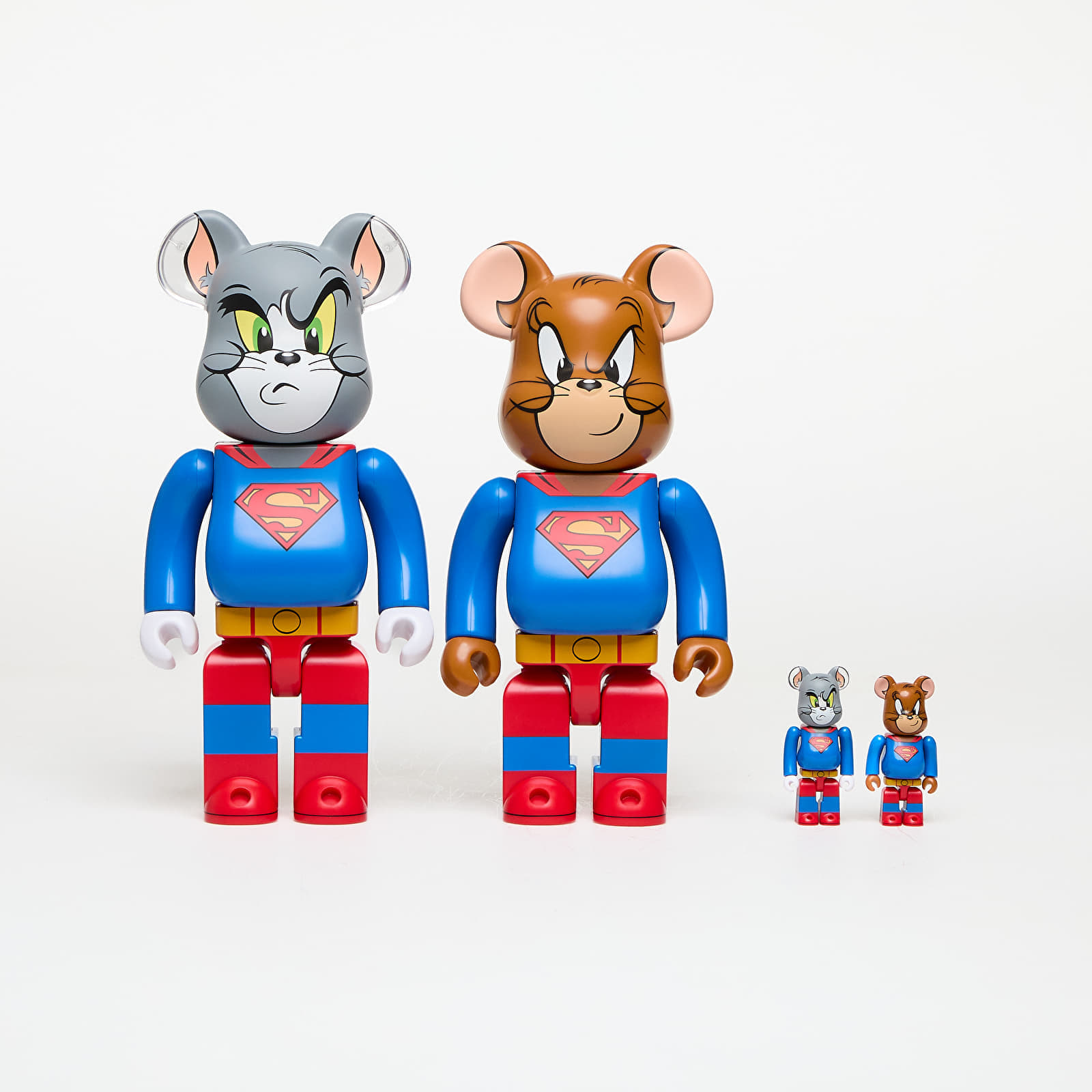 Други аксесоари Medicom Toy BE@RBRICK Tom & Jerry As Superman 100% & 400% Set