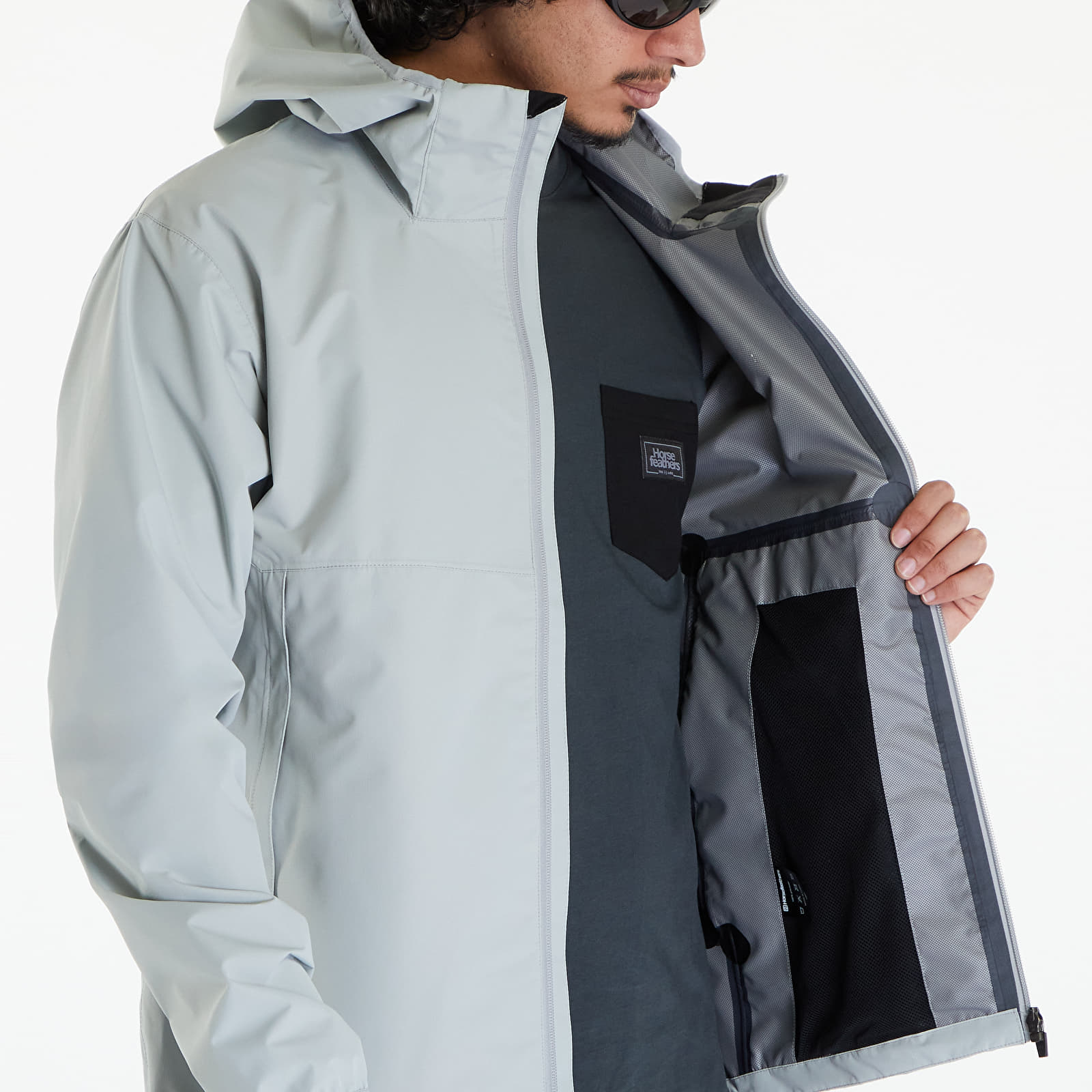 Bundy Horsefeathers Peyton Bike Jacket Mineral Gray