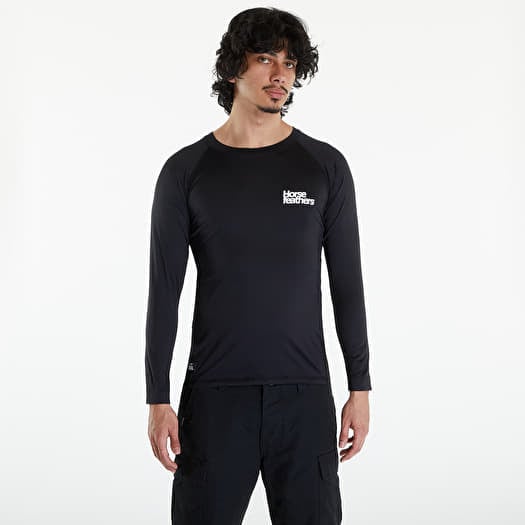Tričko Horsefeathers Hart L/S Top Black