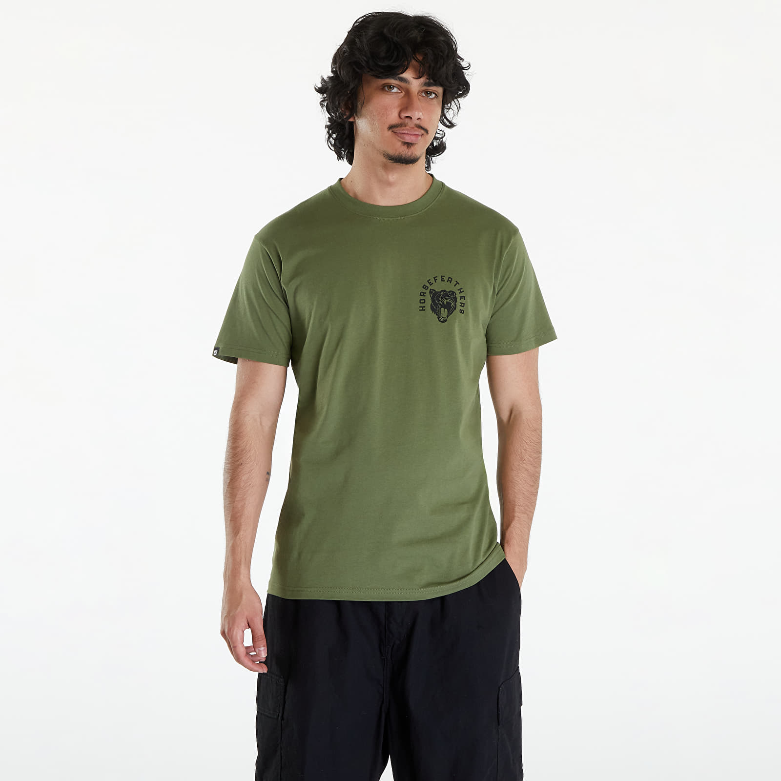 T-Shirts Horsefeathers Roar II T-Shirt Loden Green