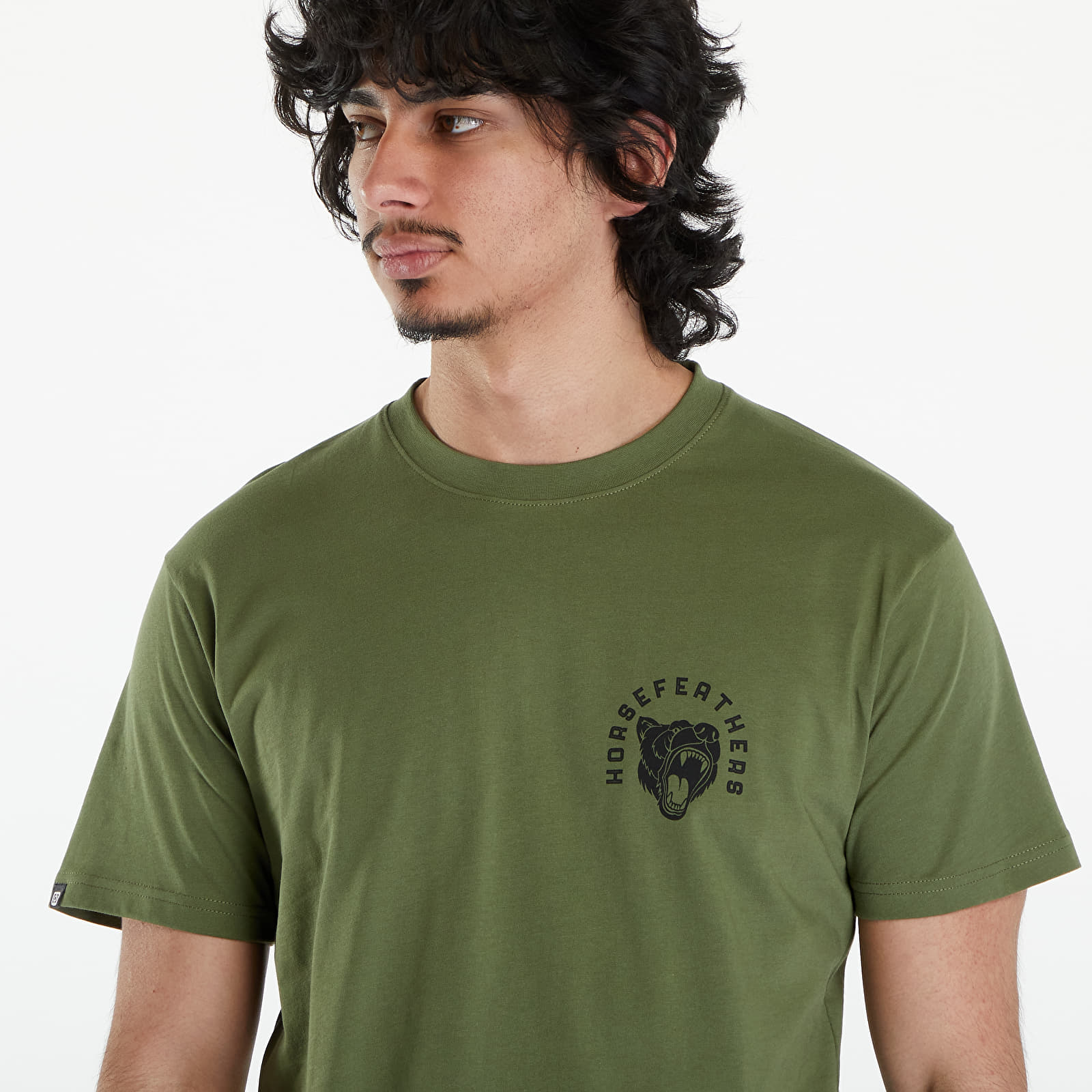T-Shirts Horsefeathers Roar II T-Shirt Loden Green