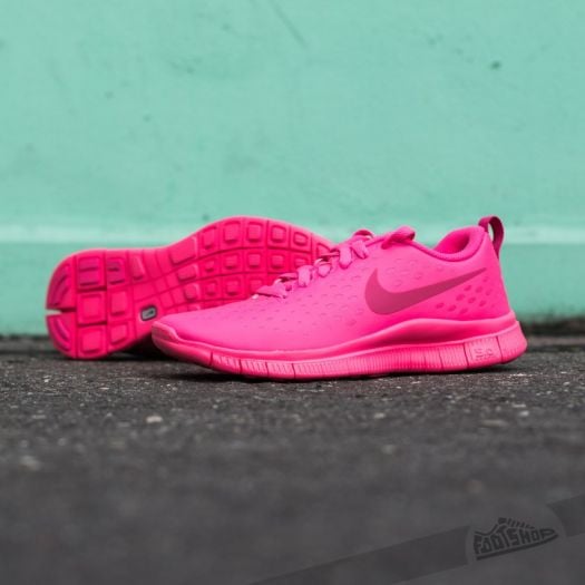 Nike free 2024 damen blau pink