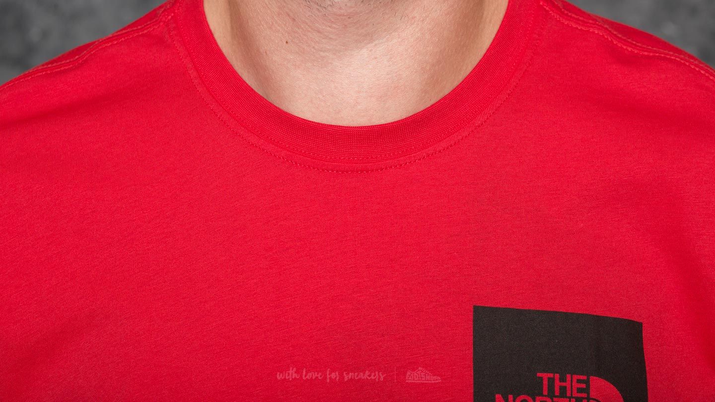 T-skjorter The North Face Shortsleeve Fine Tee Tnf Red