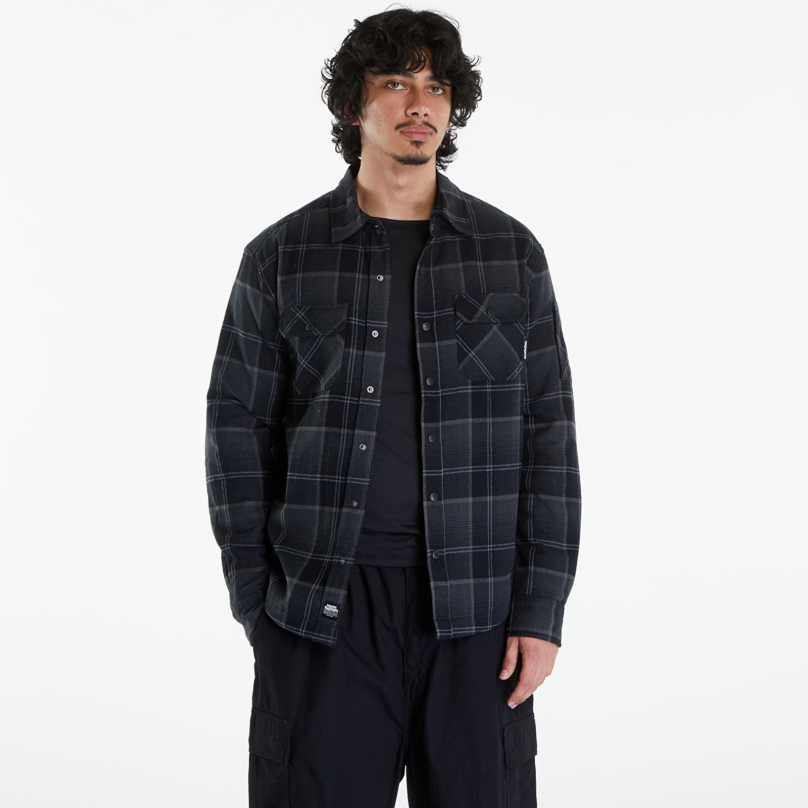 Ingek Horsefeathers Dough Insulated Shirt  Anthracite