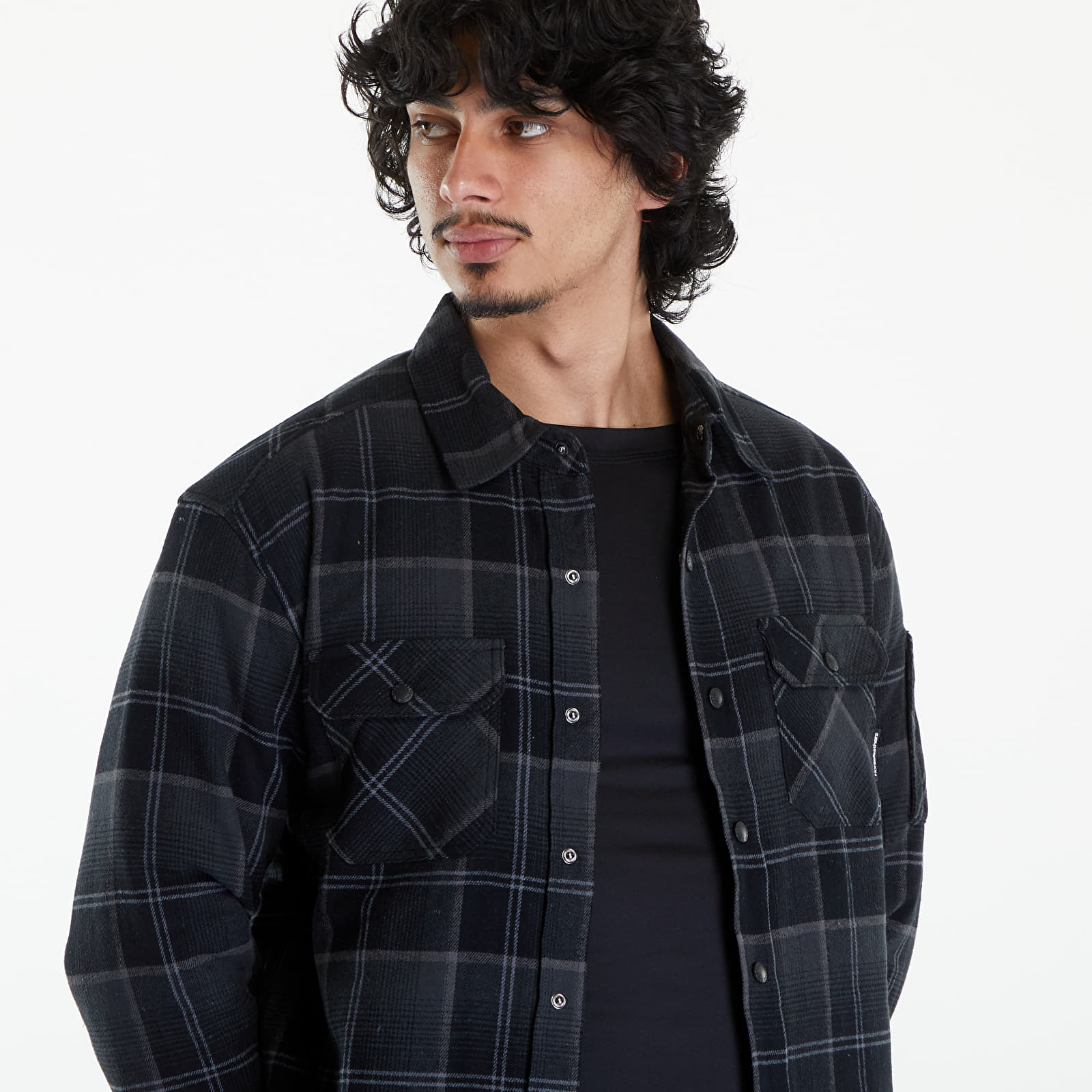 Ingek Horsefeathers Dough Insulated Shirt  Anthracite