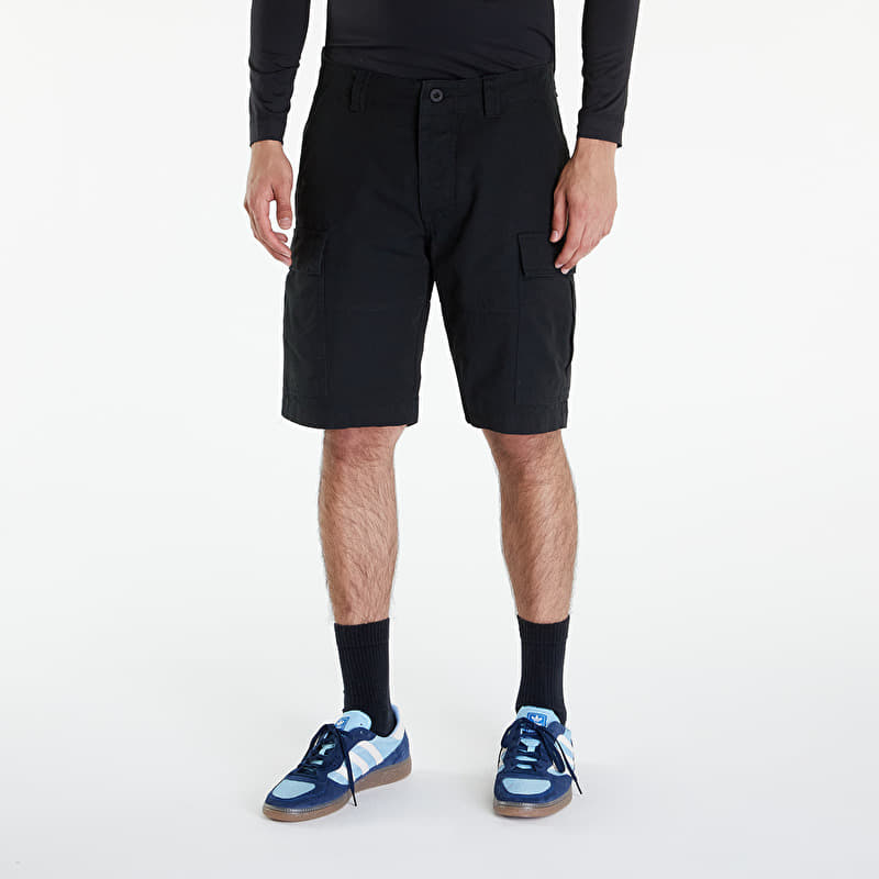Horsefeathers Twill Shorts Baxter Black
