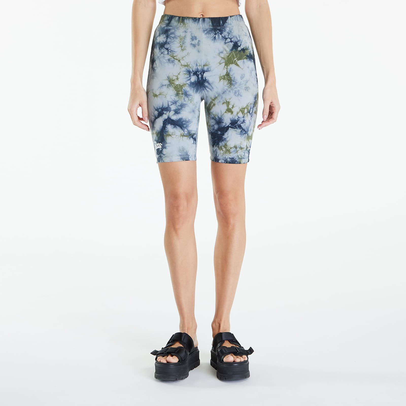 Rövidnadrágok Patta Femme Tie Dye Bikershorts Quarry