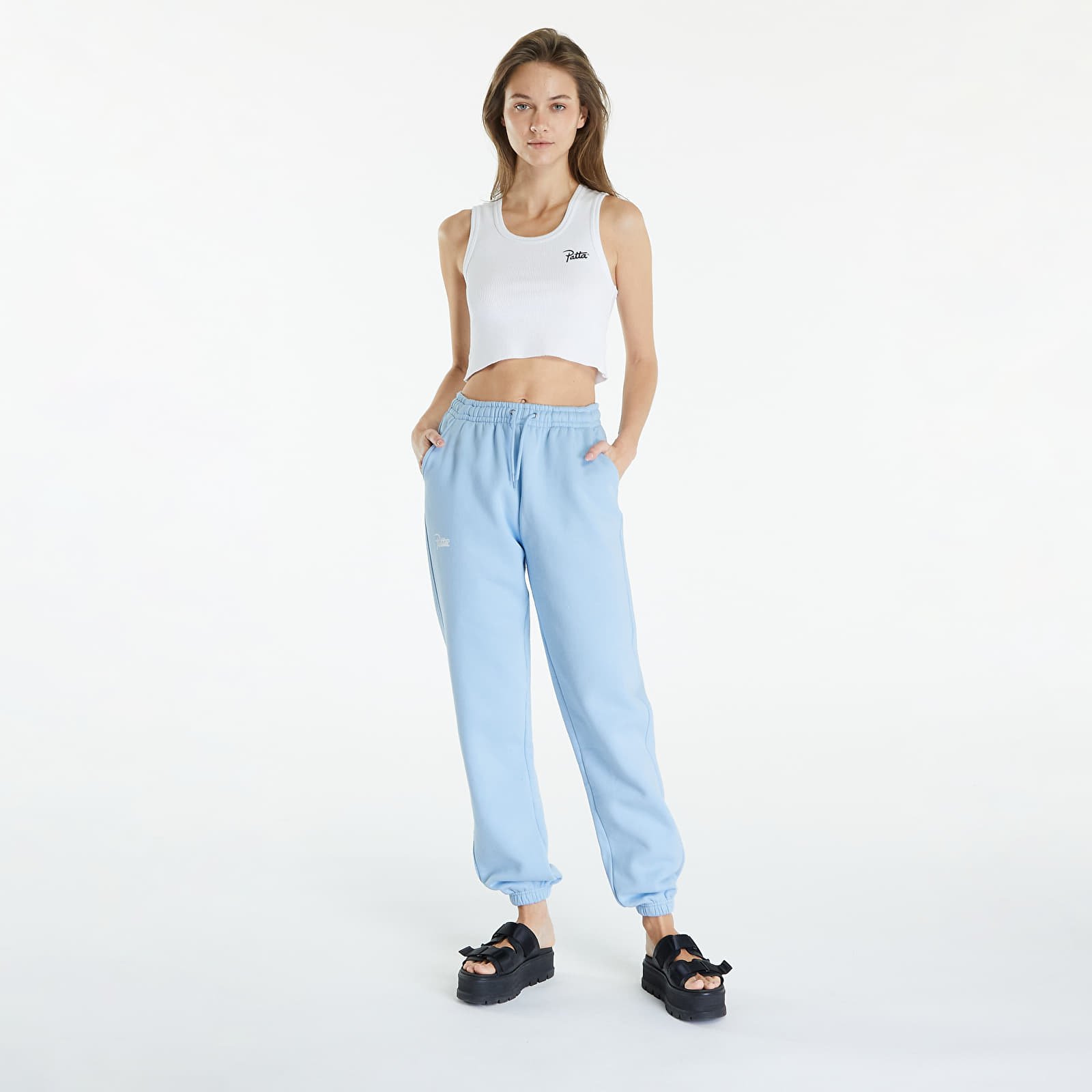 Pants and jeans Patta Femme Basic Jogging Pants Blue Bell