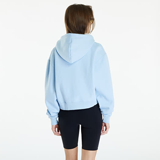 Patta Femme Basic Crop Zip Up Hooded Sweater