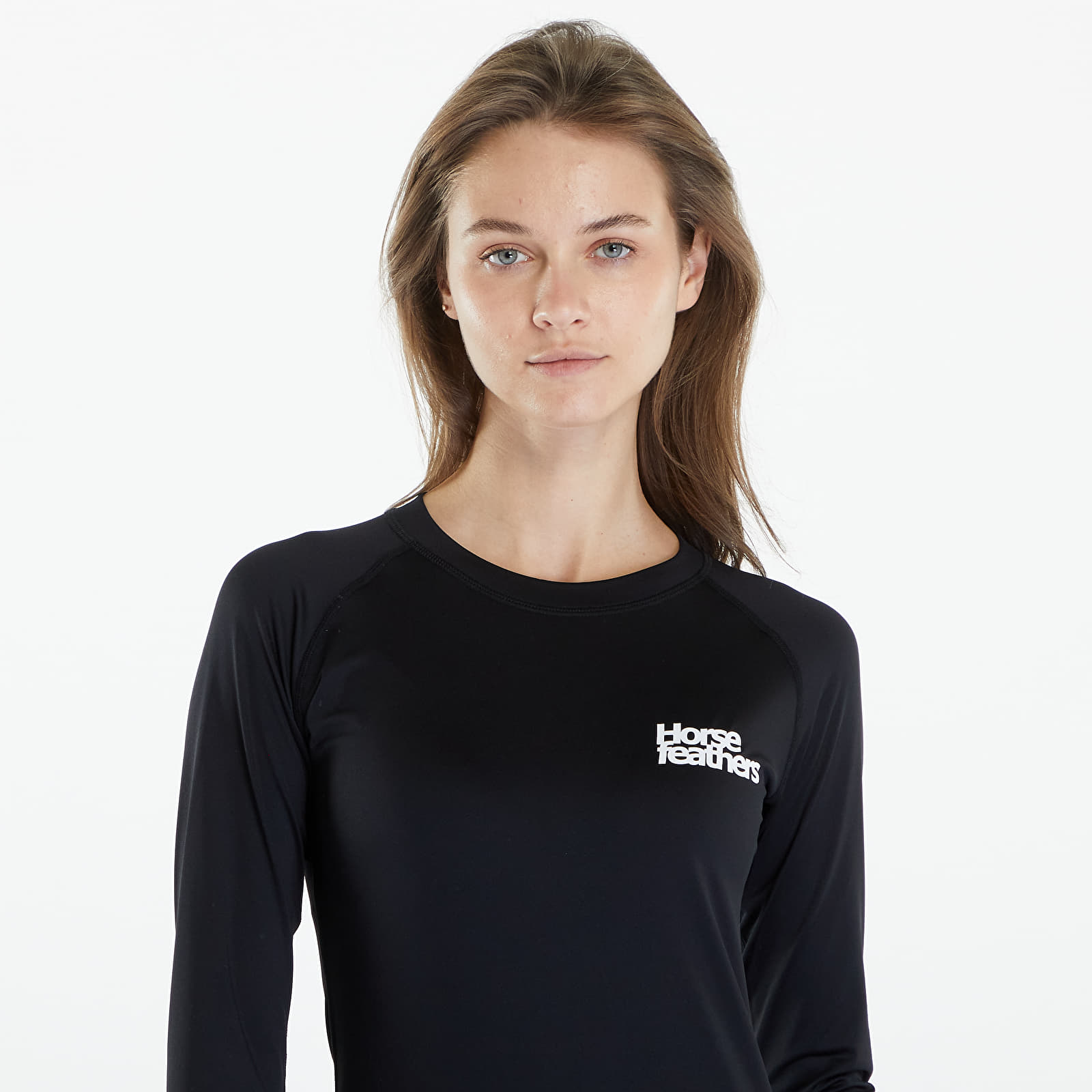 T-paidat Horsefeathers Vala Ls Top Black/ White