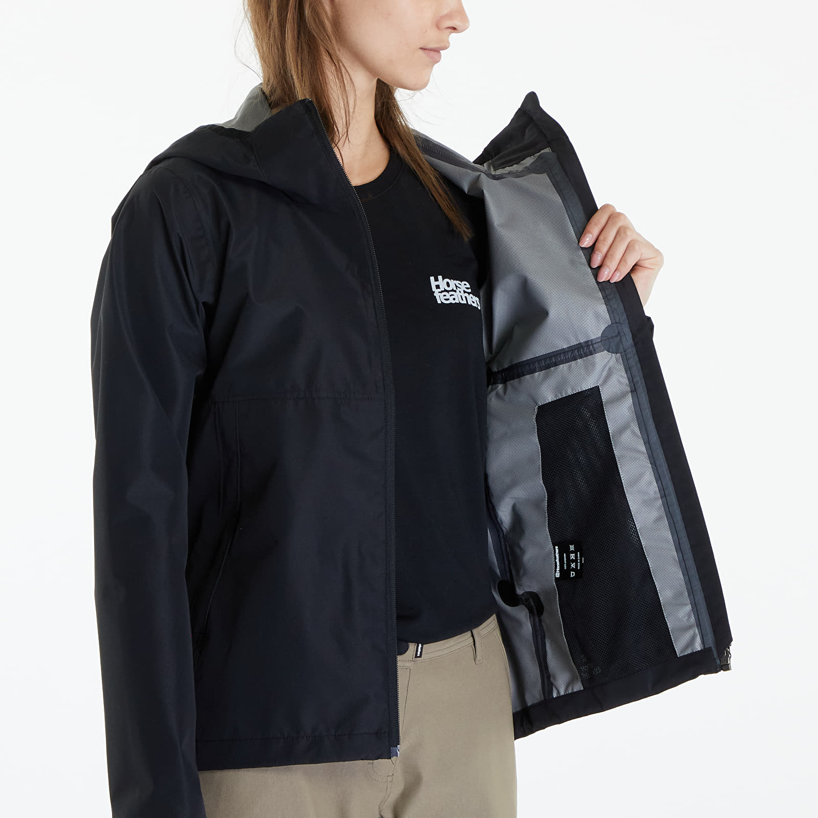 Takit Horsefeathers Onyx Jacket Black/ White