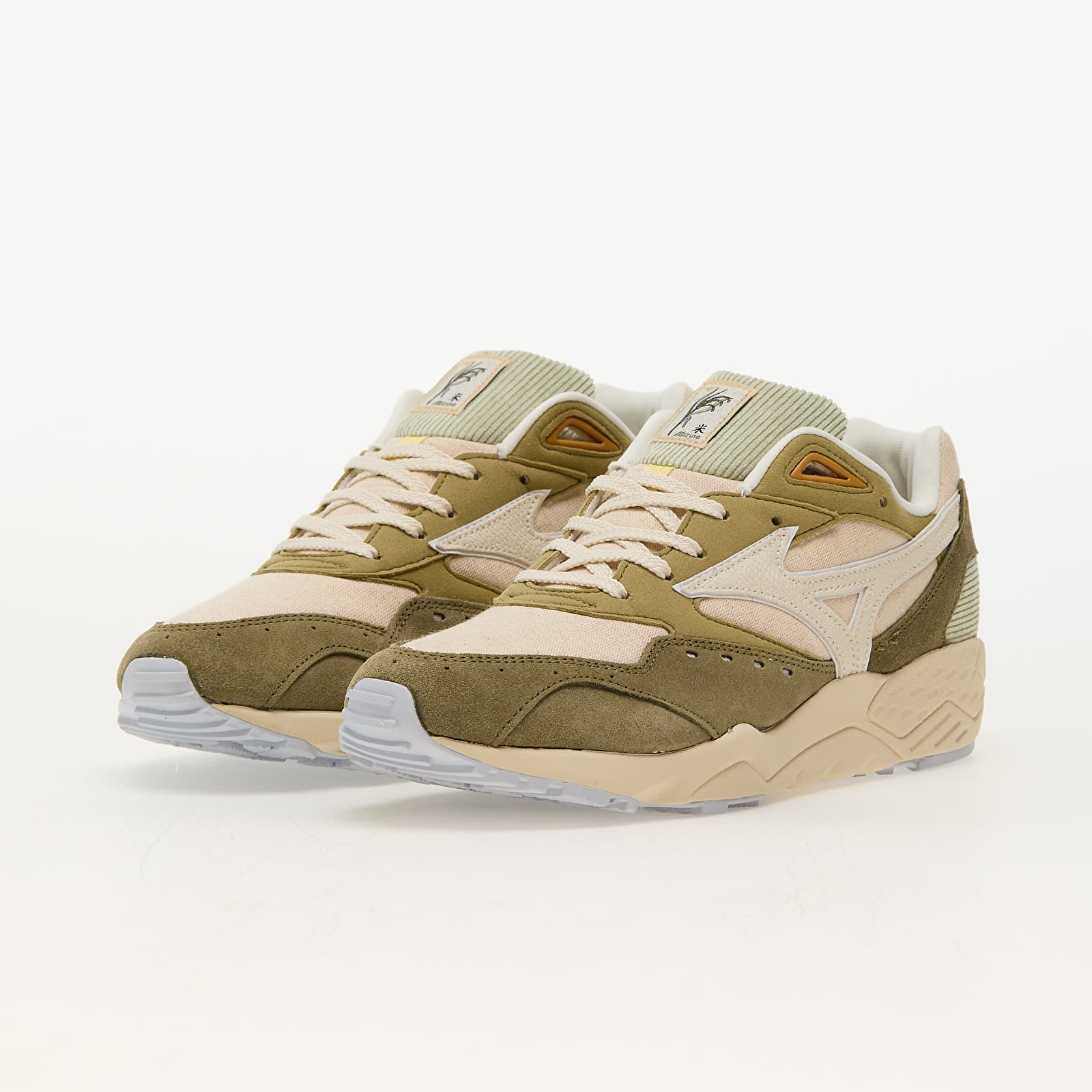 Pánske tenisky a topánky Mizuno Contender Countryside Olive Drab/ Pristine/ Cedar