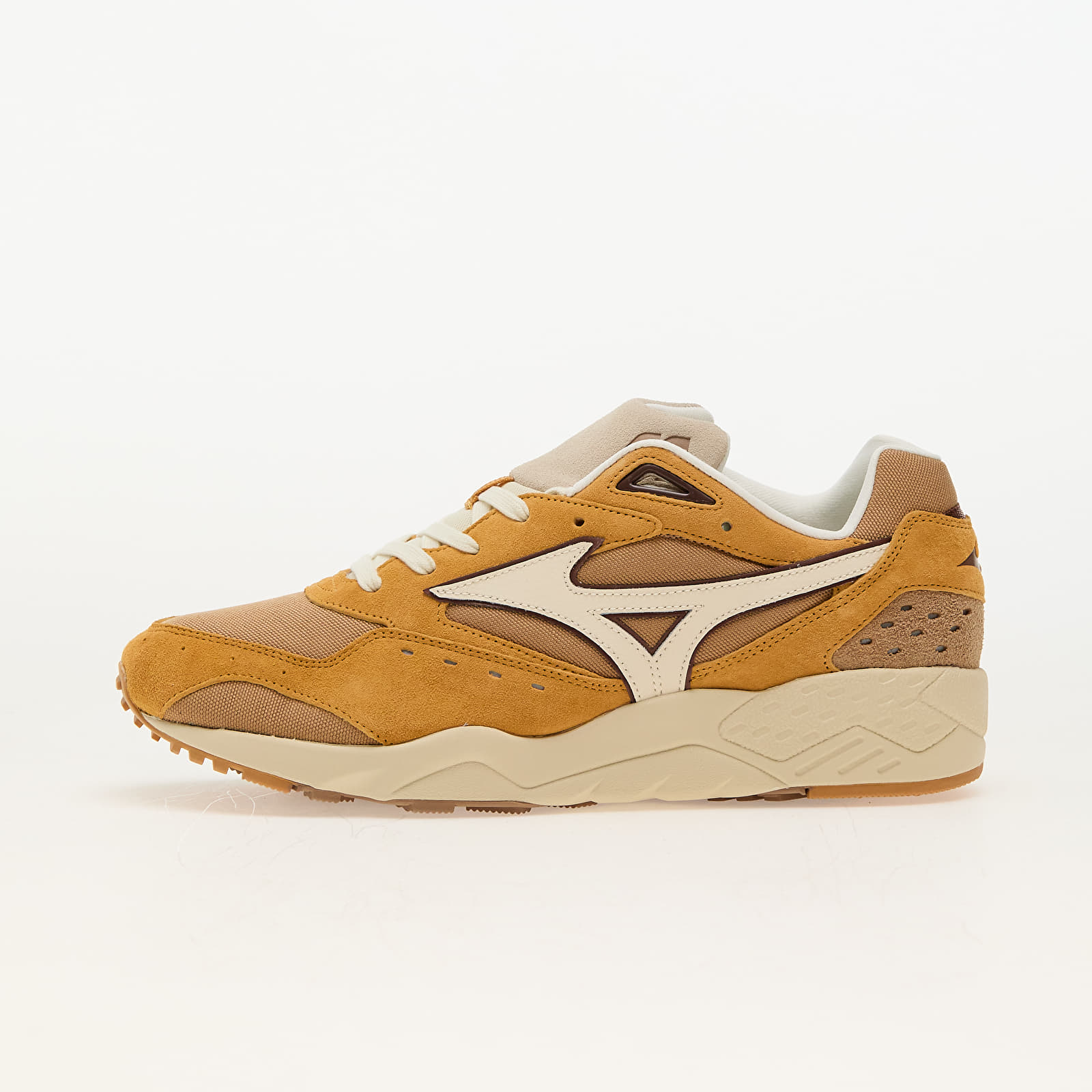 Men's shoes Mizuno Contender Premium Spruce Yellow/ Tiger's Eye/ Cloud Cream