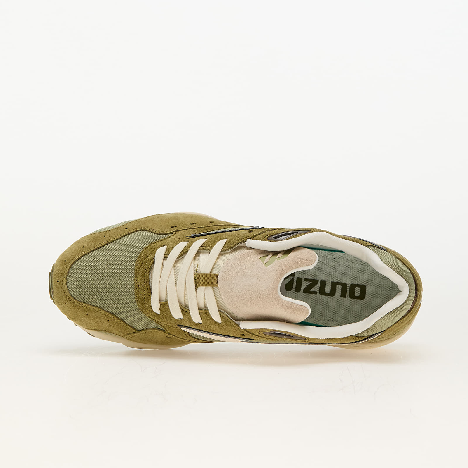 Herren Sneaker und Schuhe Mizuno Contender Premium Olive Drab/ Smoke Green/ Cloud Cream