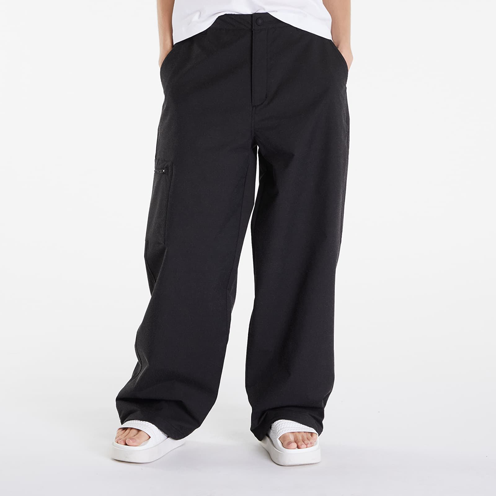 Džíny a kalhoty The North Face M66 Tek Twill Wide Leg Pant TNF Black