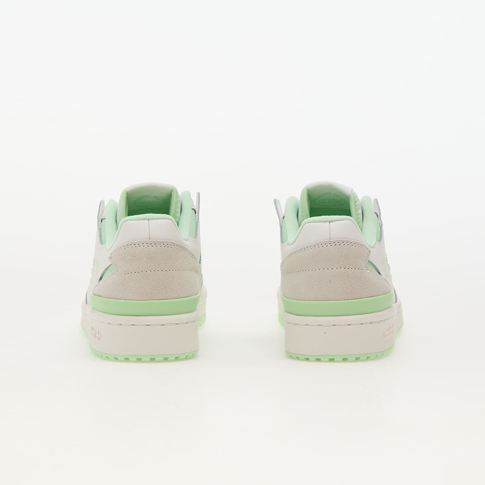 Women's shoes adidas Forum Low Cl W Cloud White/ Semi Green Spark/ Cloud White