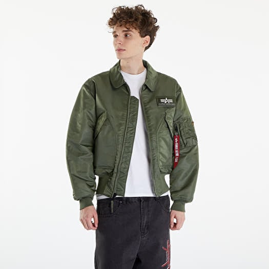 Alpha industries sage green bomber store