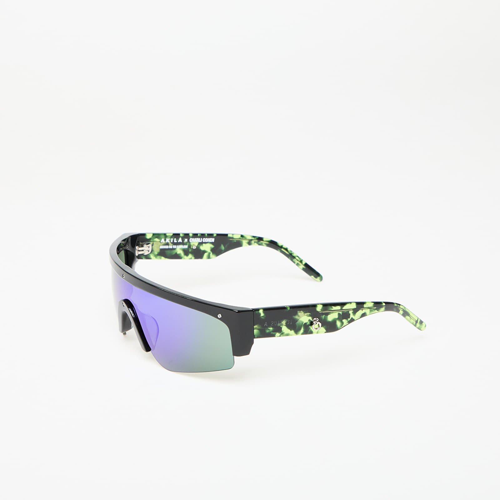 Sunglasses AKILA Halo x Charli Cohen Green Tortoise