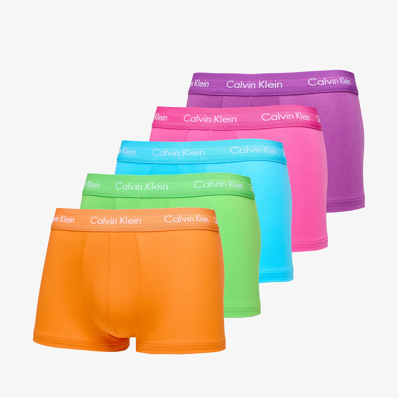 Βοξεράκια Calvin Klein Cotton Stretch Low Rise Trunk 5-Pack Multicolor